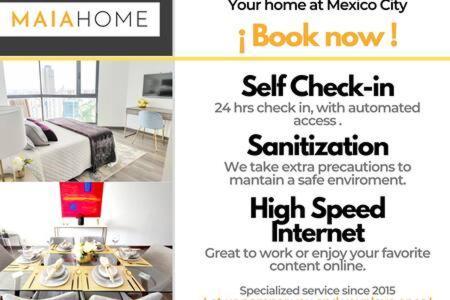 Orozco Maiahome-Polanco 1Br Close To Antara Mexico by Eksteriør bilde